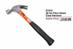 Jak Claw Hammer With Fibreglass Handle 20oz