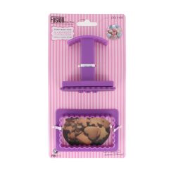 Fusion Silicone Biscuit Stamp & Cutter - Assorted Colours