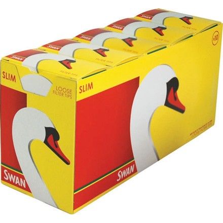 Swan Slim Loose Filter Tips X10