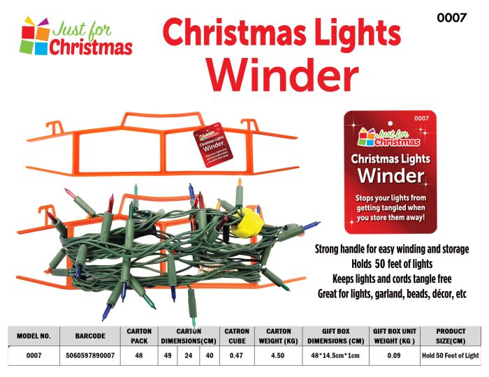 Just For Christmas Lights Winder