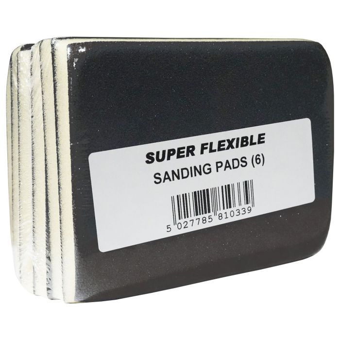 Super Flexible Sanding Pads 6 pack