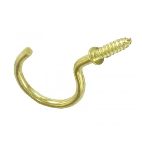 Value pack Cup Hooks Brassed 30mm 10 pc
