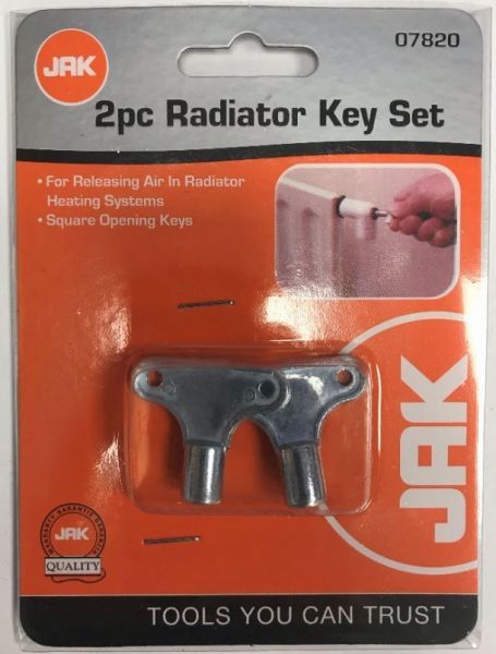 Radiator Key Set 2 pc