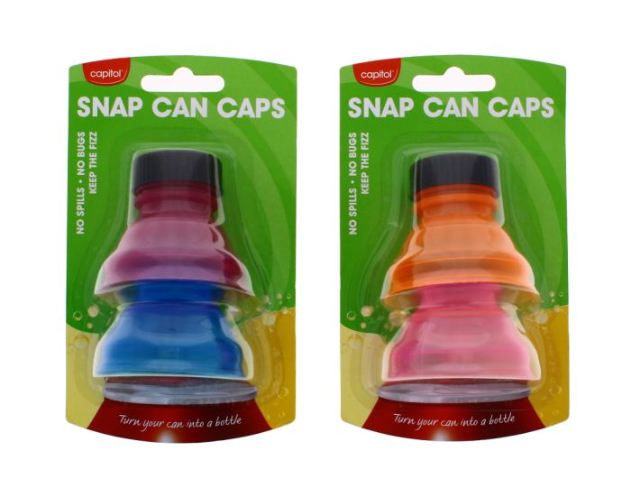 Snap Can Caps 2 Pieces