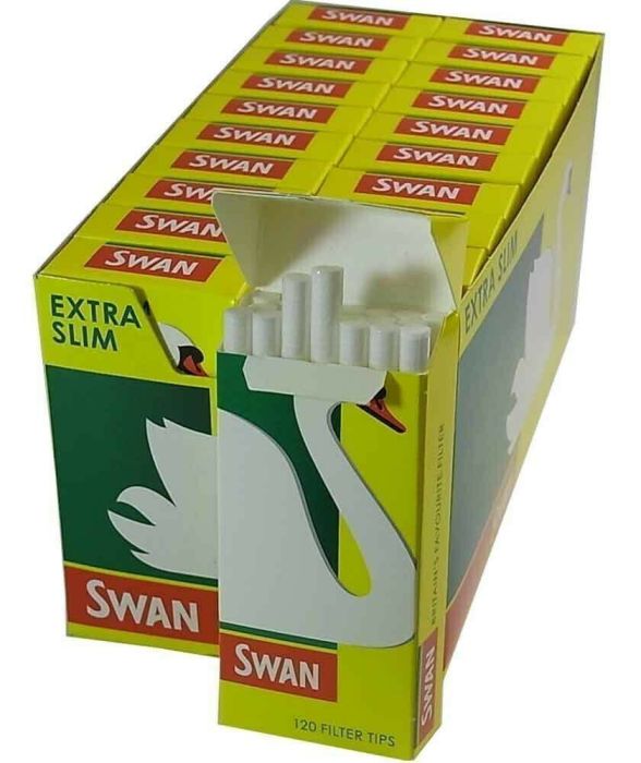Swan Extra Slim 120 Filter Tips 20 pack