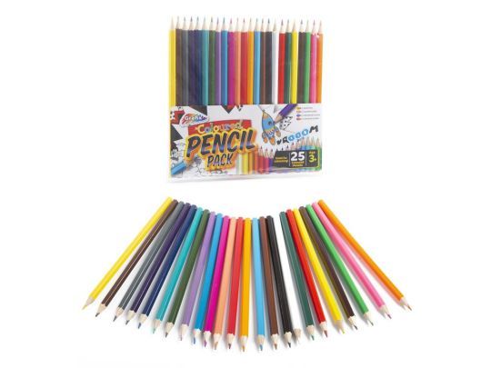 Craft Hub Assorted Colouring Pencils 20 pack