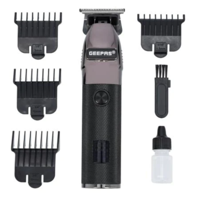 Geepas Rechargeable Hair Trimmer and Clipper with LED Display