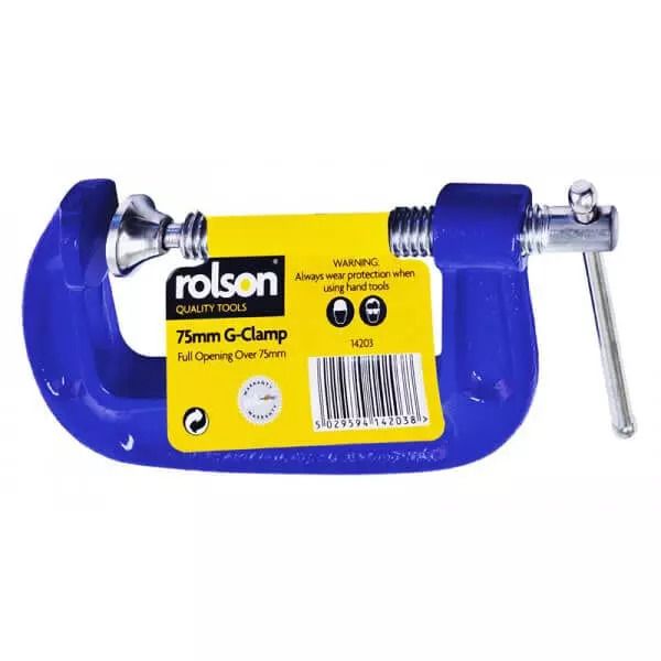 Rolson G Clamp 75mm