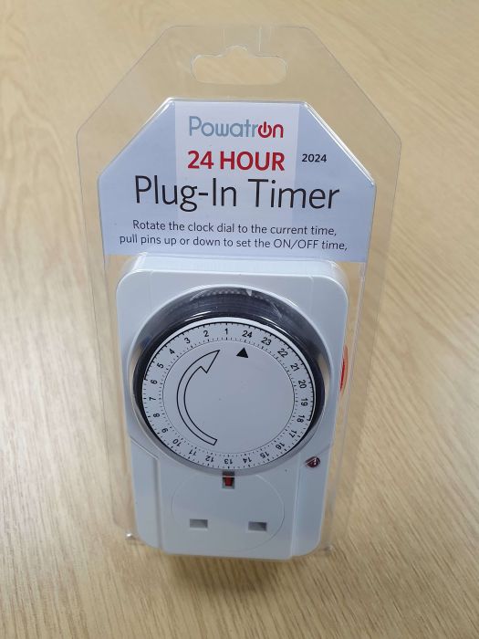Powatron Plug In Timer 24 Hours