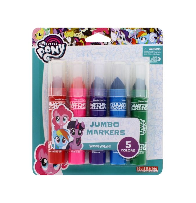 My Little Pony Jumbo Washable Markers 5 pack
