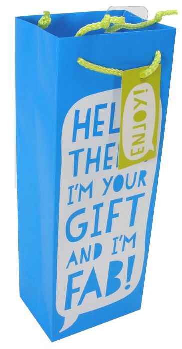 Hello There Gift Bottle Bag