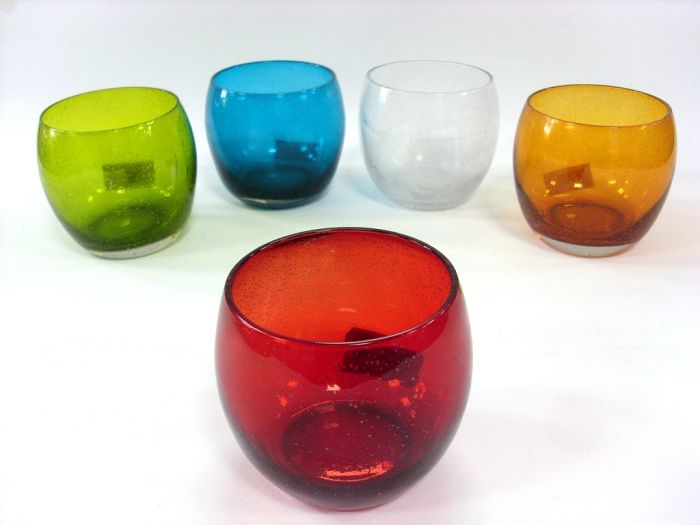 Glass Candle Holder Assorted