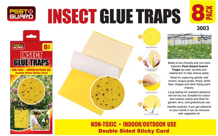 Pest Guard Insect Glue Traps 8 pack