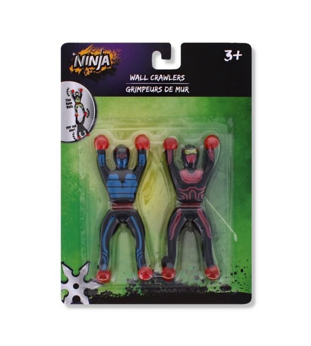 Ninja Sticky Wall Crawlers Ages 3+ 2 pack
