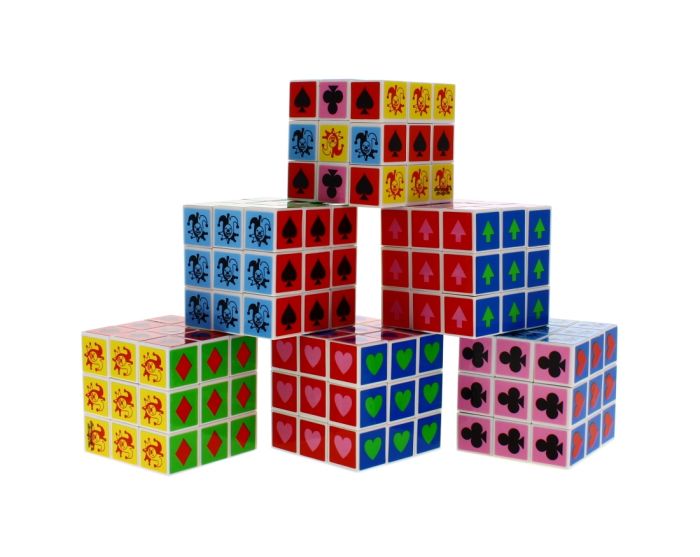 Puzzle Cube 3D Assorted Designs