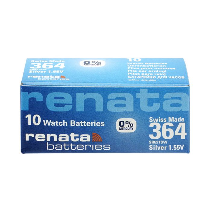 Renata 364 Watch Battery 10 pack