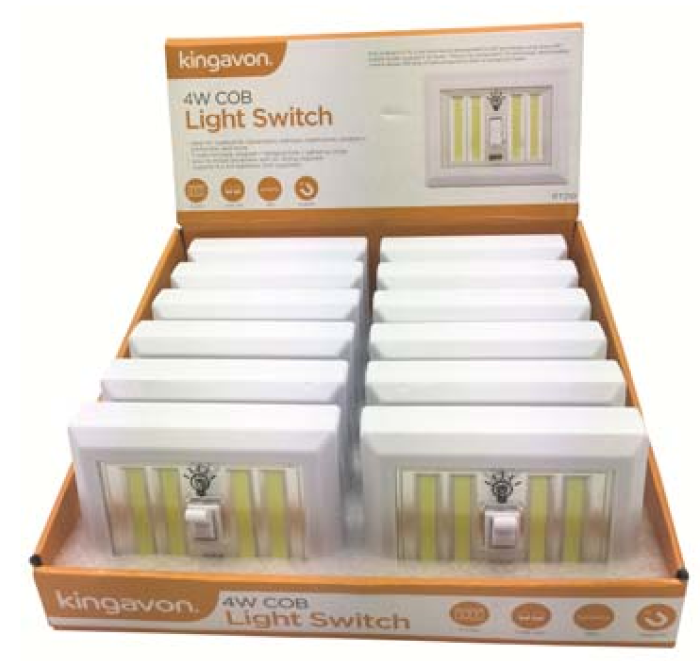 Kingavon 4w Cob Light Switch