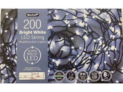 LED String Lights 200 Bright White