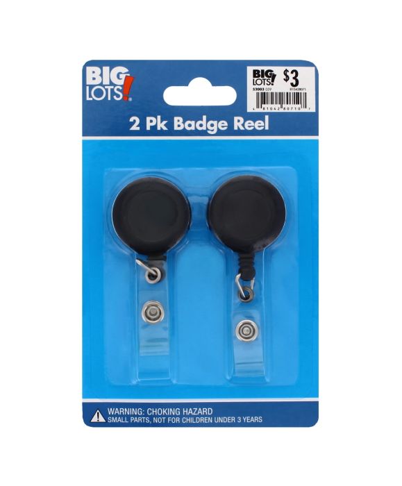 Keychain Badge Reel 2 pack