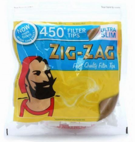 Zig Zag Ultra Slim Filter Tips X450