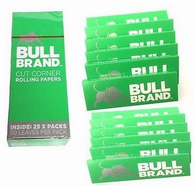 Bull Brand Cut Corner Papers 25 pack