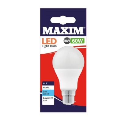Maxim LED B22 GLS Bulb 60W Daylight