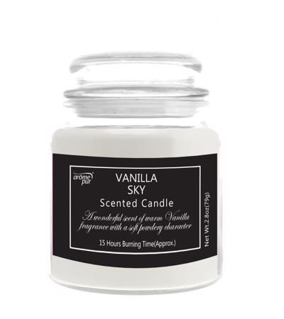Arome Pur Vanilla Sky Scented Candle