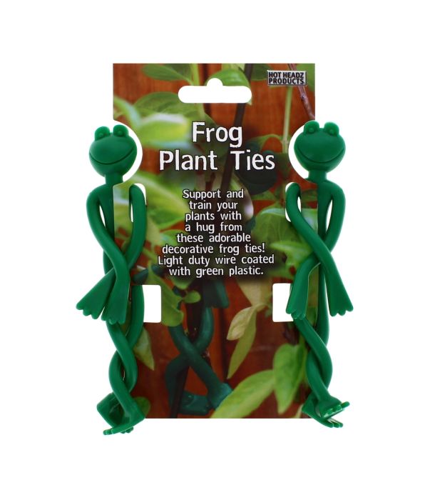 Twisty Frog Plant Ties 2 pack