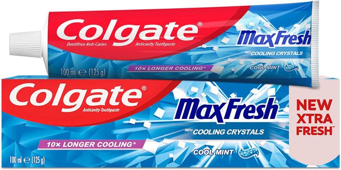 Colgate Max Fresh Cool Mint Toothpaste 12 x 100ml