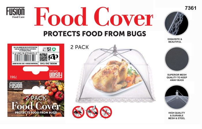Fusion Food Cover 2 pack