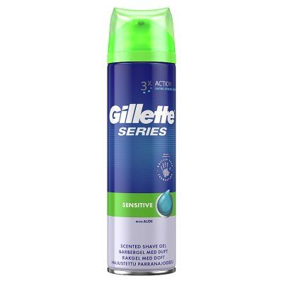 Gillette Shave Gel Sensitive 6 x 200ml
