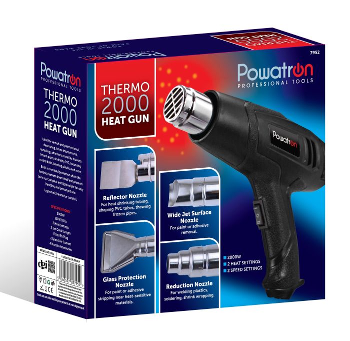 Powatron Heat Gun 2000W
