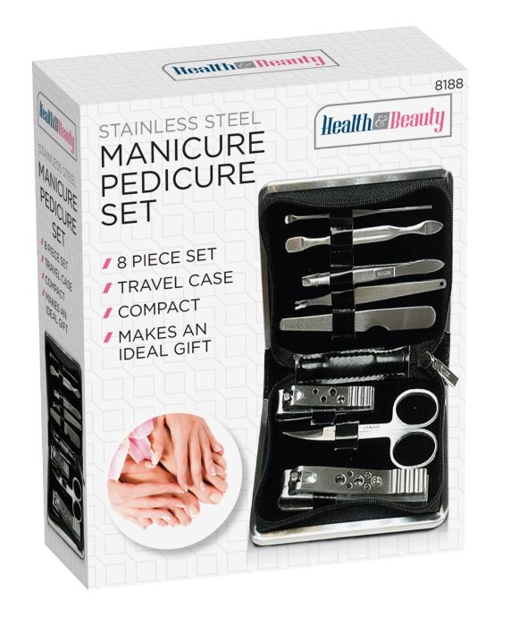 Stainless Steel Manicure Pedicure Set