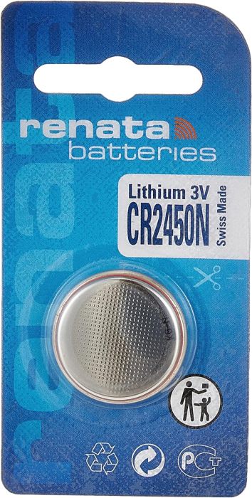 Renata Lithium CR2450N Battery 3V 1 pack