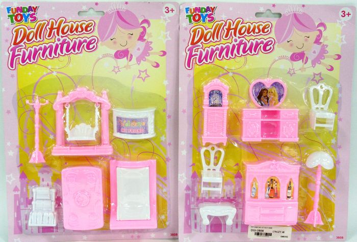 Doll House Furniture Set Assorted