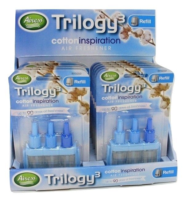 Airess Trilogy 3 Cotton Inspiration Air Freshener Refill
