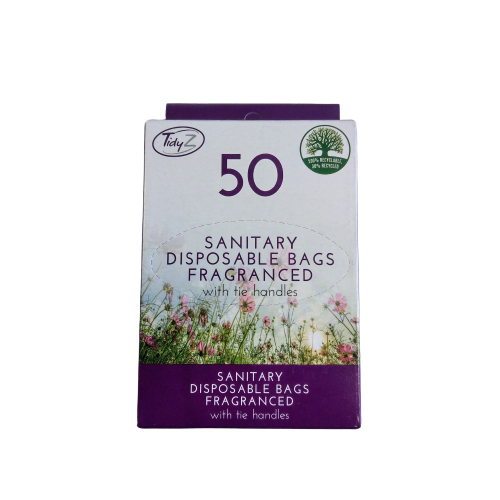 Tidy Z Sanitary Disposable Bags 50 pack