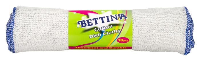 Bettina Cotton Dish Cloths 10 pack