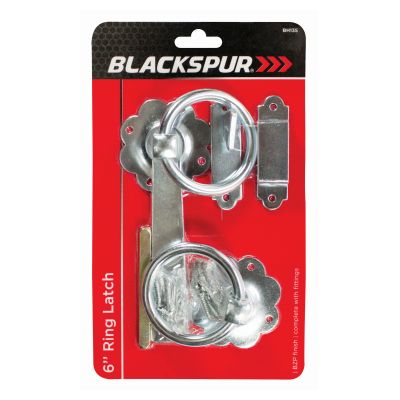 Blackspur Ring Latch Chrome 6in