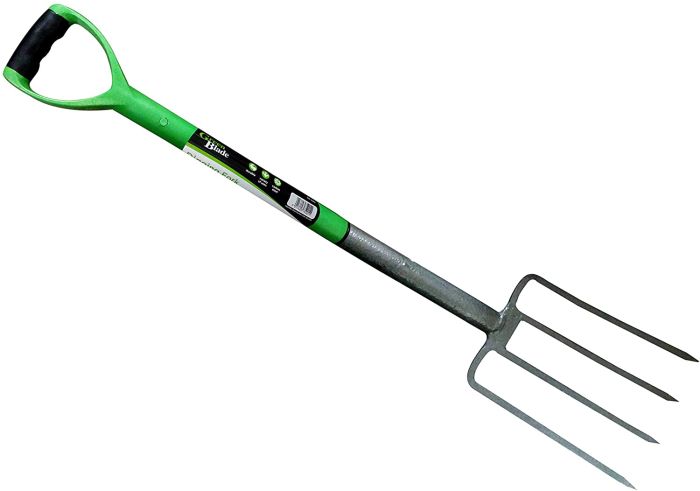 Green Blade Digging Fork