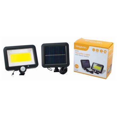 Kingavon Solar Security Floodlight with Motion Sensor