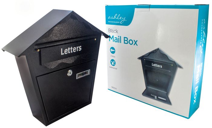 Ashley Mail Box Black