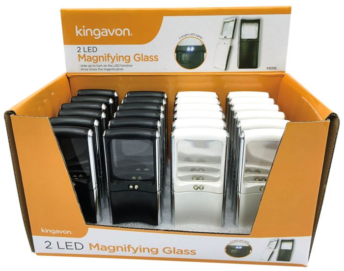 Kingavon Magnifying Glass 2 LED