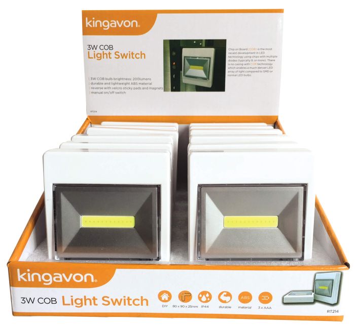 Kingavon 3W Cob Light Switch