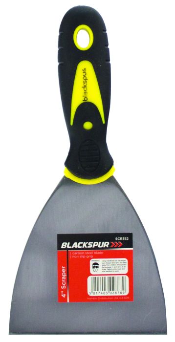 Blackspur Scraper 4in With Non Slip Grip