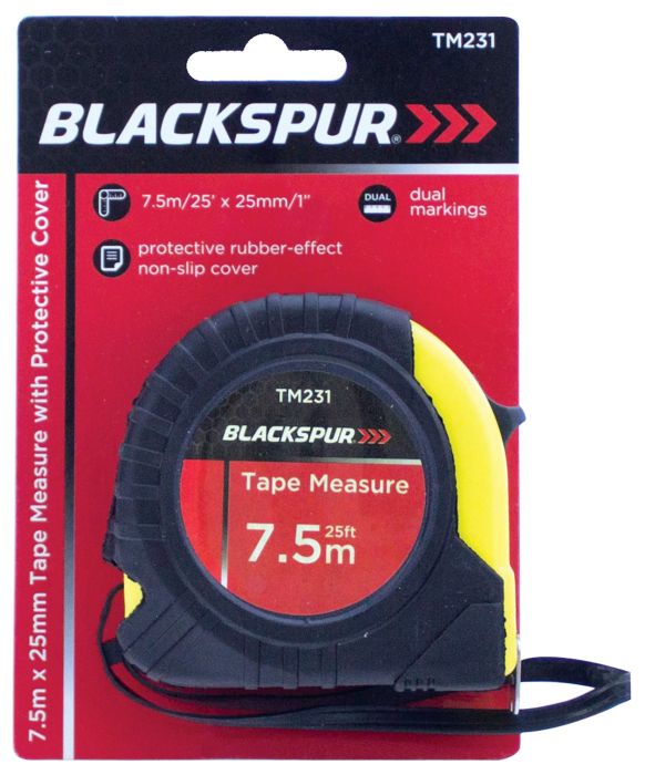 Blackspur Tape Measure 7.5m