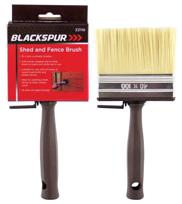 Blackspur Shed & Fence Brush 10 x 4cm