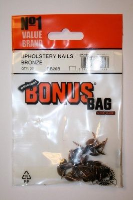 Bonus Bag Upholstery Nails Bronze