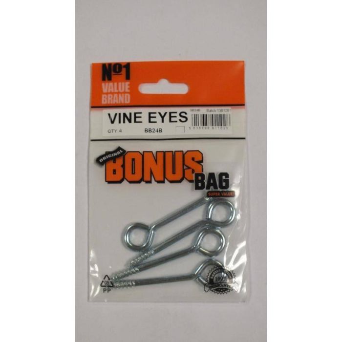 Bonus Bag Vine Eyes 75mm