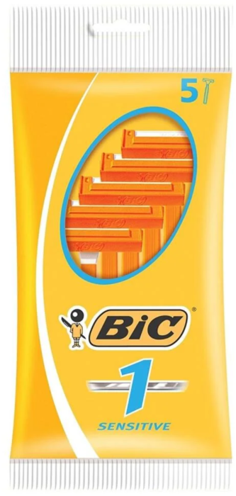 Bic 1 Sensitive Disposable Razors 5 pack